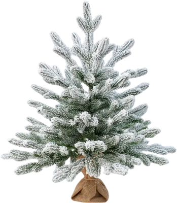 Ель искусственная National Tree Company Авелина заснеженная 60см / Авл/ЗСН-60