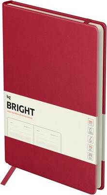 Ежедневник BG Bright. Berry B5 / DuB5_20232 (136л)