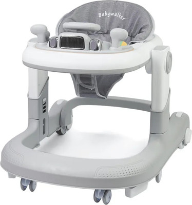 Ходунки Solmax&Kids Автомобиль SM99966 (серый/белый)