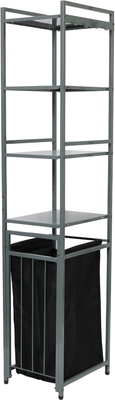 Стеллаж Исток Loft IS43123 (серый/черный)