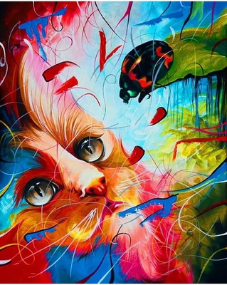 Набор алмазной вышивки Solmax&Creators Экспрессия CP54059