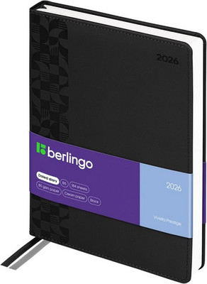 Ежедневник Berlingo Vivella Prestige 2026г А4-В5 / DD6_80403  (184л)