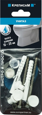 Комплект для крепления унитаза ЕВРОПАРТНЕР KM 0048 12
