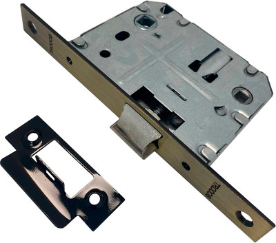 Защелка врезная с фиксацией Trodos 2070-70WС AB (бронза)