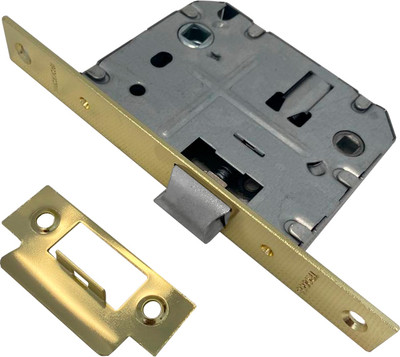 Защелка врезная с фиксацией Trodos 2070-70WС GP (золотистый)