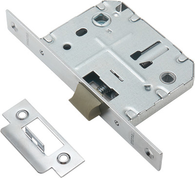 Защелка врезная с фиксацией Trodos 2070-70WС/P CP (пластик, хром)