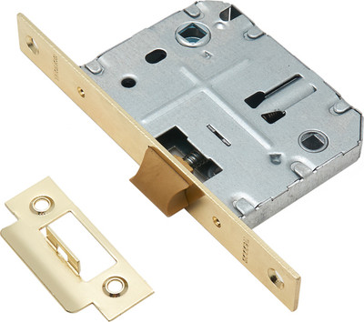 Защелка врезная с фиксацией Trodos 2070-70WС/P GP (пластик, золотистый)