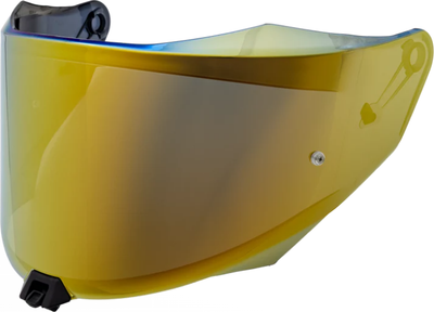Визор для мотошлема KYT R2r Iridium Gold / YAR20VO0 (золотой/зеркальный)