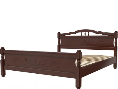 Каркас кровати Bravo Мебель Карина-5 140х200 (орех)