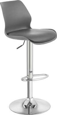 Стул барный Mio Tesoro Монца (серый/хром)