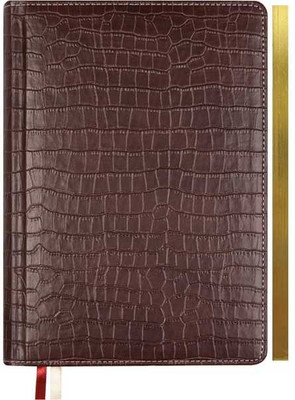 Еженедельник deVente Wild 2026 / 2236609 (темно-коричневый)