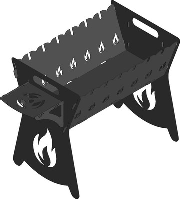 Мангал Строй Свой Мир Огонек (с подставкой)