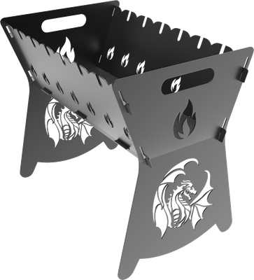 Мангал Строй Свой Мир Дракон (с подставкой)