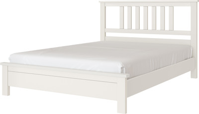 Двуспальная кровать Bravo Мебель Лаура 160х200 (жемчуг)