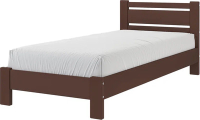 Односпальная кровать Bravo Мебель Милс 90х200 (орех)