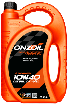 Моторное масло Onzoil Standard 10W40 Diesel CF-4/SL (4.5л)