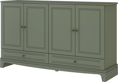 Комод Bravo Мебель Лорето 4 двери 2 ящика (лак зеленый самшит)