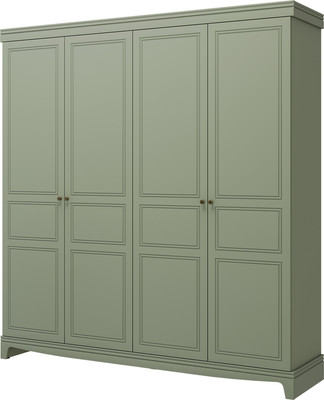 Шкаф Bravo Мебель Лорето ШР-4 (лак зеленый самшит)