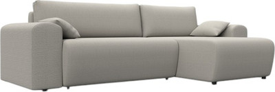 Диван угловой Лига Диванов Лига-099 универсальный (амур 02 бежевый)