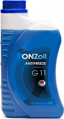 Антифриз Onzoil G11 (0.9л, синий)