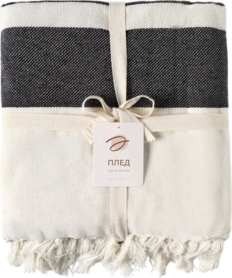 Плед Этель Крупная полоса / 10666546