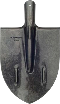 Лопата Admiral Штыковая с молотковой окраской D40 (рельсовая сталь)