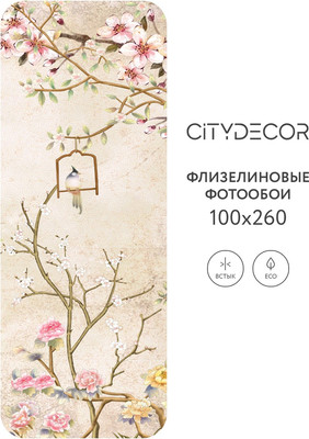 Фотообои листовые Citydecor Абстракция 60 (100x260см)