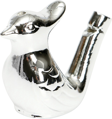 Свистулька Sima-Land Птичка Серебряная / 9930655