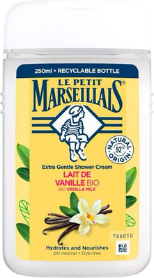 Гель для душа Le Petit Marseillais Ванильное молоко (250мл)