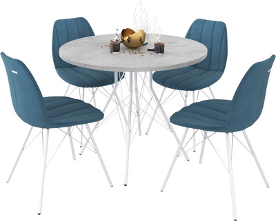 Обеденная группа Sheffilton SHT-DS235 (сосна касцина/тихий океан/хром)