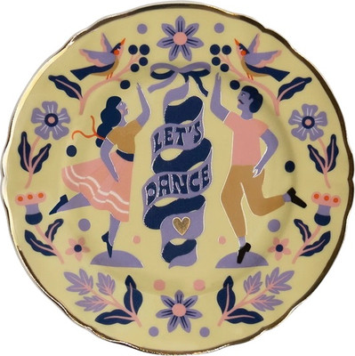 Блюдце Bitossi Let s Dance Love Party CAR00004