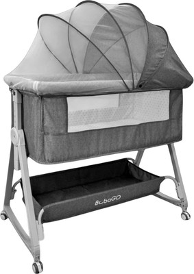 Детская кроватка Bubago Elva BG 183-1 (серый)