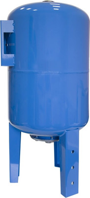 Расширительный бак VRT Вертикальный для водоснабжения с площадкой присоединение 1" (50л)