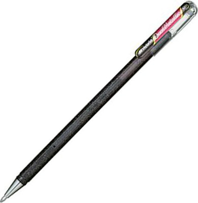 Ручка гелевая Pentel Dual Metallic / K110-DAX (черный/красный)