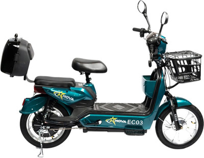 Электровелосипед NoVa EC-03 (зеленый, без цепи)