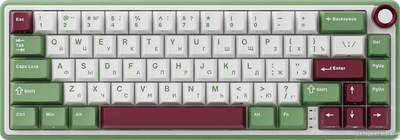 Клавиатура Royal Kludge R65 Green Sand (RK Brown)