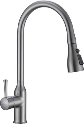 Смеситель Shevanik S163T (оружейная сталь)