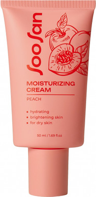 Крем для лица Soosan Moisturizing cream with Peach (50мл)