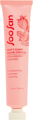 Крем для рук Soosan Soft Care Hand Cream Strawberries Pudding (50мл)