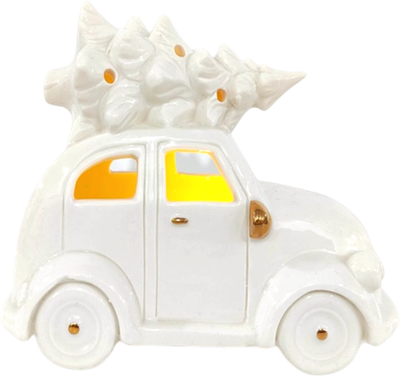 Световая фигурка Lefard Машинка с елкой с LED-подсветкой / 146-2188