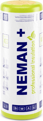 Минеральная вата Неман+ М-15 И 5000x1200x100мм
