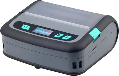 Принтер этикеток Xprinter DT XP-P441B (кабель USB+адаптер, тканевый чехол с ремнем на плечо)