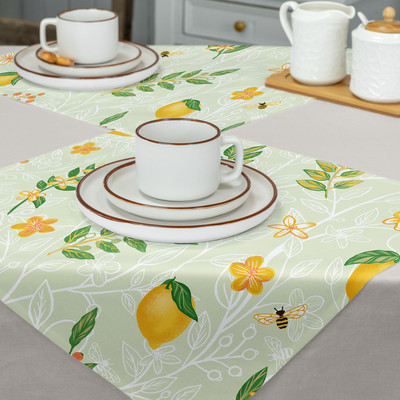 Сервировочная салфетка Самойловский текстиль Лимонный сад 765774