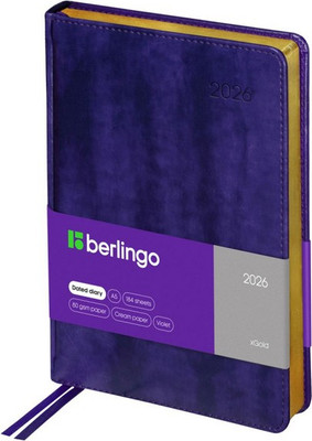 Ежедневник Berlingo xGold 2026г А5 / DD6_81507 (184л)
