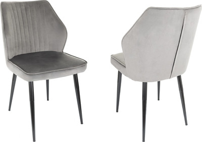 Набор стульев Бюрократ CH-K5 (2шт, темно-серый Holland 18)