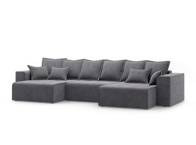 Диван П-образный Mio Tesoro 035 ПТД (Germes Grafit)