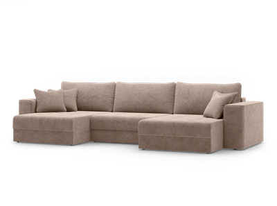 Диван П-образный Mio Tesoro Конте 036 ПТД (Germes Beige)