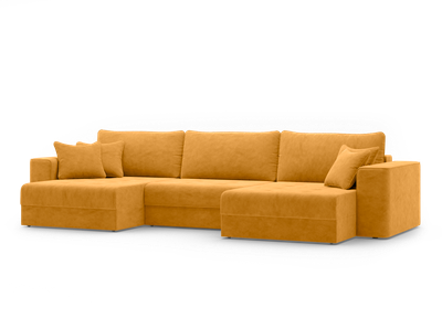 Диван П-образный Mio Tesoro 036 ПТД (Germes Umber)