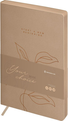 Ежедневник Greenwich Line Your choice. Beige А5 / ENA5_53244 (136л)