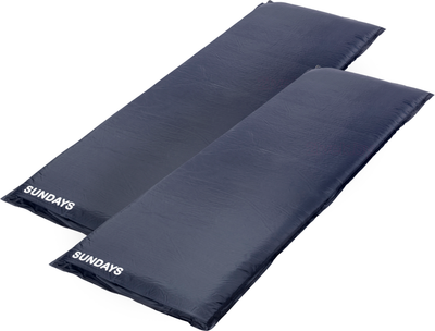 Туристический коврик Sundays ZC-SIM001-1 (5см, 2шт, темно-синий)